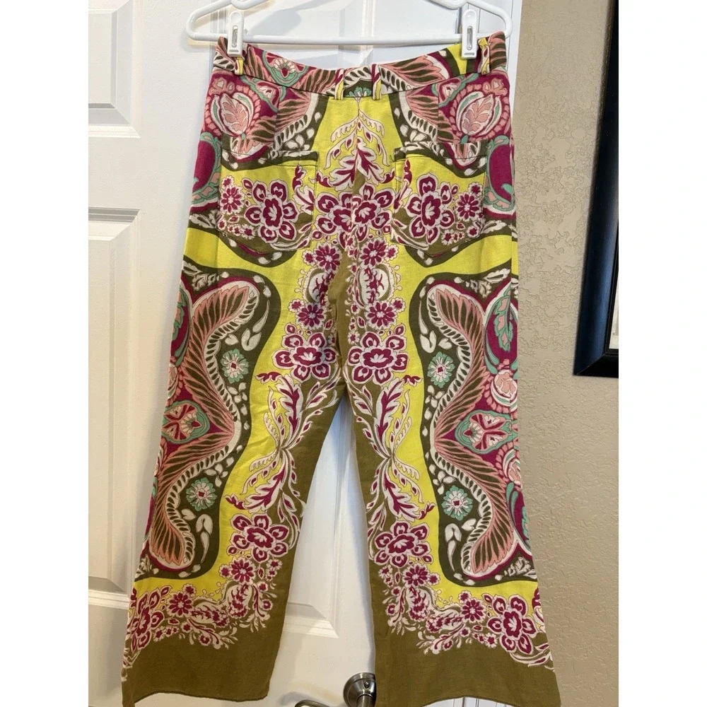 Zara cropped flare